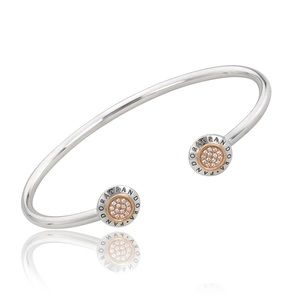 PANDORA 14k cuff bangle